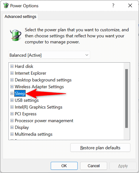 7-windows-11-sleep-mode-settings - Bộ phận trợ giúp Geek Cách khắc phục chế độ Sleep Mode của Windows 11 không hoạt động hình 7