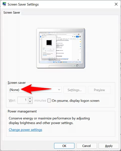 9-disable-windows-11-screen-saver - Help Desk Geek Cách khắc phục chế độ Sleep của Windows 11 không hoạt động hình 9