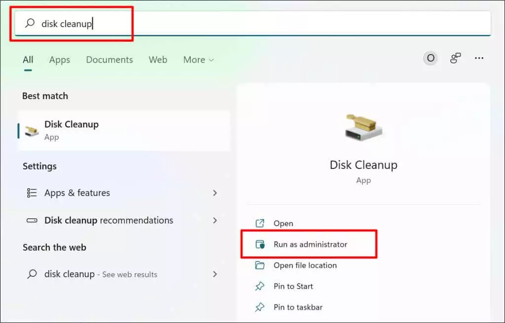 06-open-disk-cleanup-windows-pc - Bộ phận trợ giúp Geek Cách xóa tất cả các tập tin Windows Update đã tải xuống hình 6