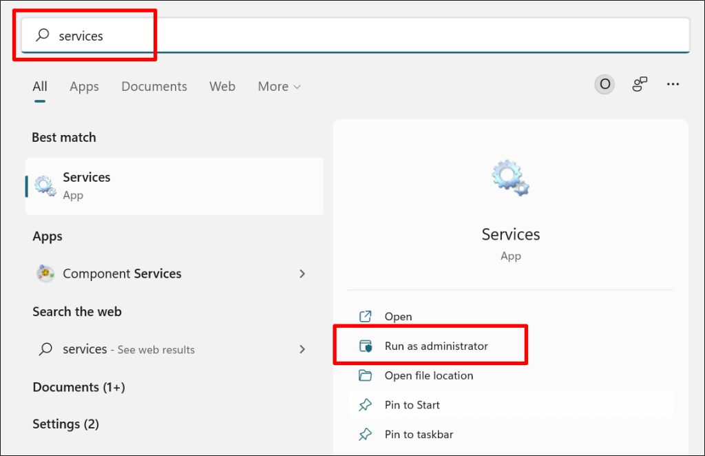 11-open-windows-services-app-windows-11 - Help Desk Geek Cách xóa tất cả các tệp Windows Update đã tải xuống hình 11
