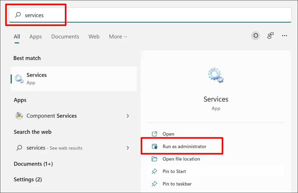 11-open-windows-services-app-windows-11 - Help Desk Geek Cách xóa tất cả các tệp Windows Update đã tải xuống hình 11
