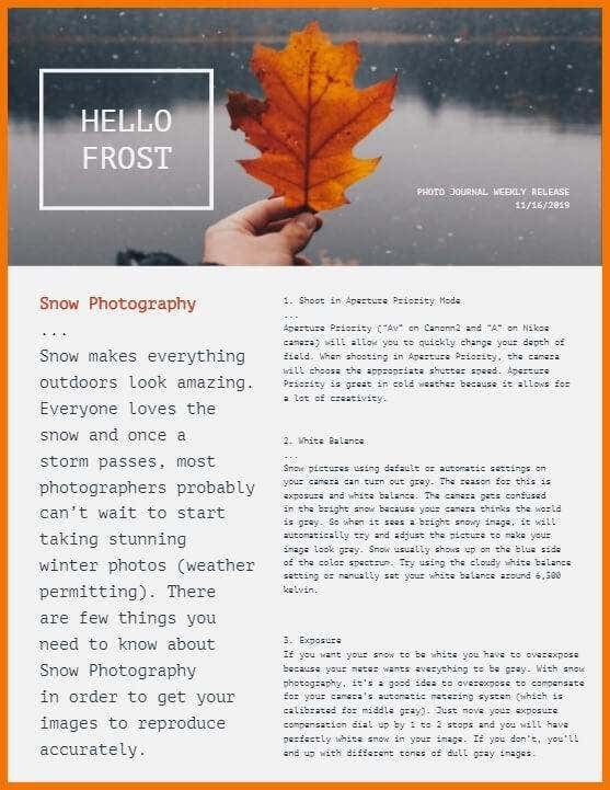 Frost - Mẹo công nghệ trực tuyến Xin chào Frost – Hình ảnh Adobe Spark