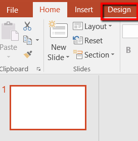 Tab Chuyển đến Thiết kế - Help Desk Geek Cách thay đổi kích thước slide trong PowerPoint để thuyết trình tốt hơn ảnh 4