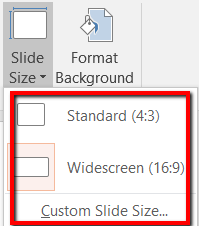 Tùy chọn kích thước slide - Help Desk Geek Cách thay đổi kích thước slide trong PowerPoint để thuyết trình tốt hơn hình 6