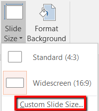 Custom-Slide-Size-1 - Bộ phận trợ giúp Geek Cách thay đổi kích thước slide trong PowerPoint để thuyết trình tốt hơn hình 9