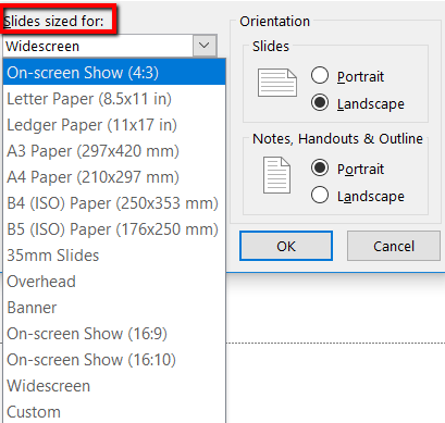 Slides-Sized-For - Người đam mê bộ phận trợ giúp Cách thay đổi kích thước slide trong PowerPoint để thuyết trình tốt hơn hình 11