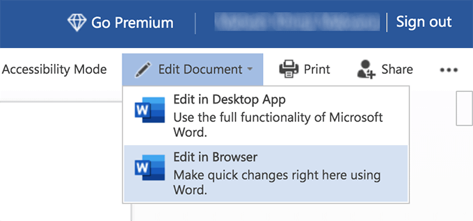 chỉnh sửa trong trình duyệt - Help Desk Geek Cách cập nhật tài liệu Word cũ sang định dạng Word mới nhất image 7