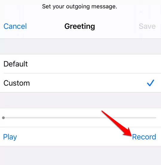 setup-voicemail-tin nhắn-smartphone-truy cập-tin nhắn-iPhone-record - Mẹo công nghệ trực tuyến Ghi lại lời chào tùy chỉnh cho thư thoại hình ảnh 3