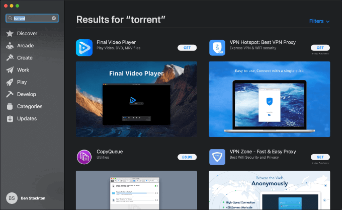 Mac-App-Store-Torrent-Search - Mẹo kỹ thuật trực tuyến Tải xuống hình ảnh Torrent trên thiết bị iOS