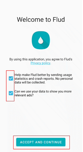 Flud-Accept-Ad-Permission - Mẹo công nghệ trực tuyến Cài đặt ứng dụng khách BitTorrent trên Android hình ảnh 2
