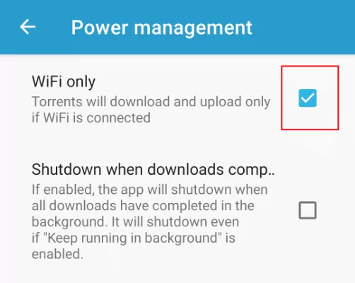 chất lỏng-Settings-WiFi - Mẹo công nghệ trực tuyến Cài đặt ứng dụng khách BitTorrent trên Android hình ảnh 4