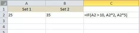 Cách viết công thức/câu lệnh IF trong Excel 4 câu lệnh if excel