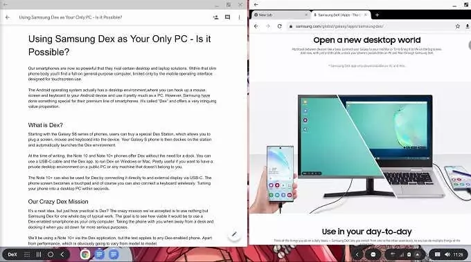 Dex-Splitscreen - Mẹo công nghệ trực tuyến Làm việc với hình ảnh Windows