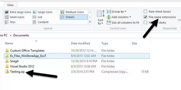 đổi tên docx thành zip - Help Desk Geek đổi tên docx thành zip