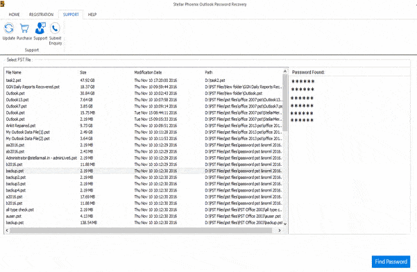 10 công cụ khôi phục mật khẩu Outlook PST bị mất hoặc bị quên image 7