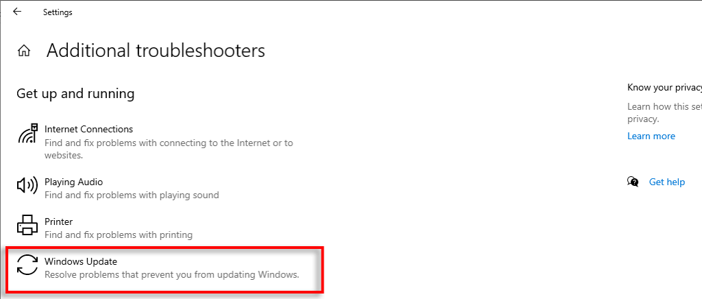 5 cách hàng đầu để sửa lỗi windows-installation-error-code-0x8007025d-7-nén - Help Desk Geek Chọn Cập nhật Windows