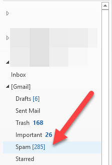 thư mục thư rác - Help Desk Geek Cách giảm mức sử dụng bộ nhớ Outlook hình 8