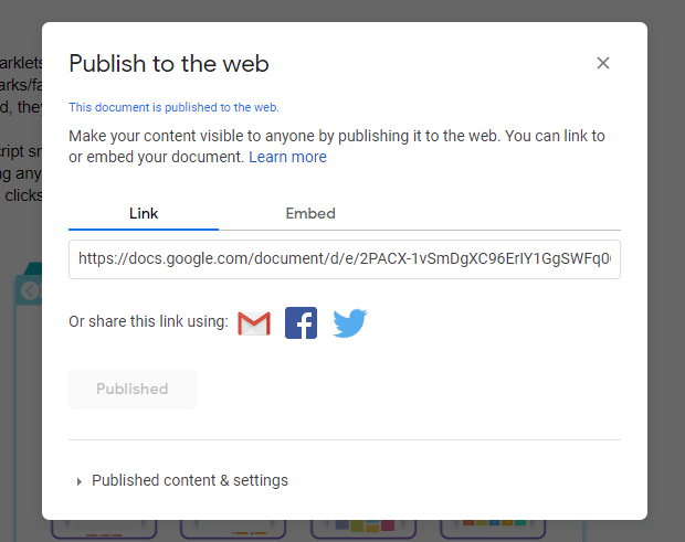 google-docs-publish-web - Mẹo công nghệ trực tuyến Hình ảnh Google Tài liệu