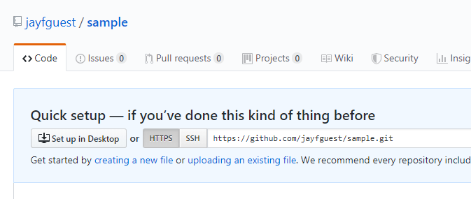github-quick-setup-page - Mẹo công nghệ trực tuyến Hình ảnh trang GitHub 3