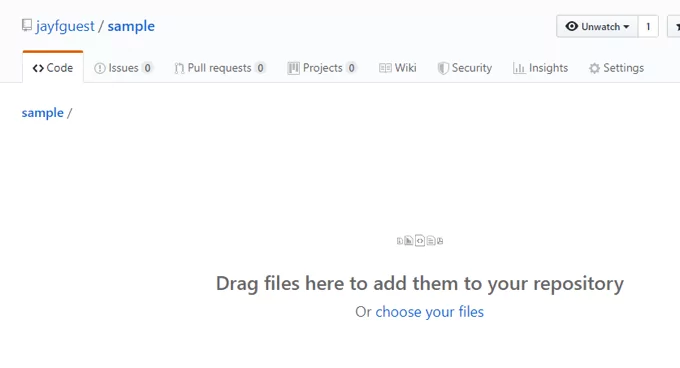 github-upload-files-1 - Mẹo công nghệ trực tuyến Hình ảnh trang GitHub 4