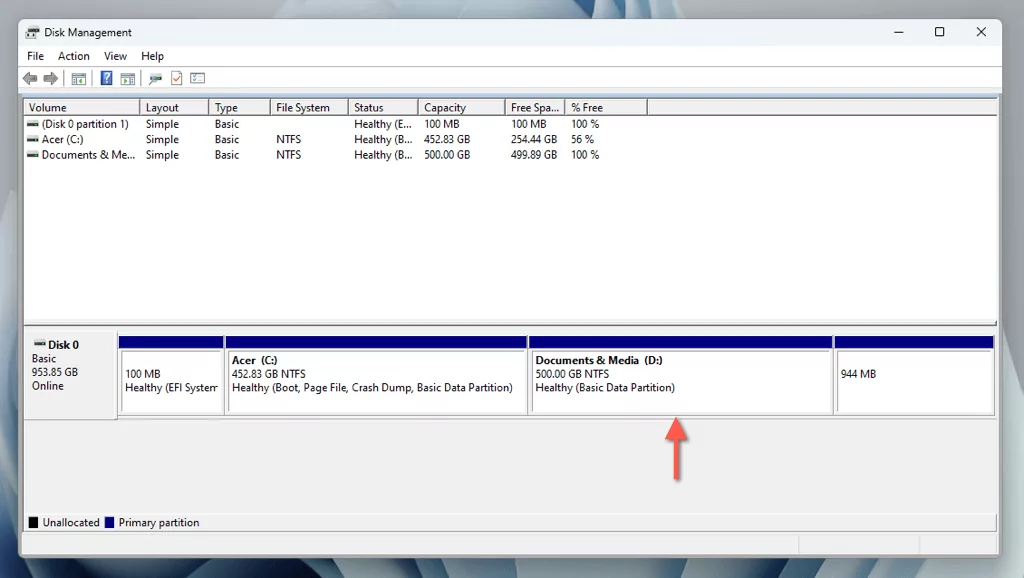 cách phân vùng hoặc phân bổ-ssd-in-windows-11-13-nén - Help Desk Geek Cách phân vùng ổ SSD trong Windows 11 hình 13