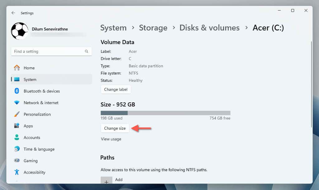 cách phân vùng hoặc phân bổ-ssd-in-windows-11-23-nén - Help Desk Geek Cách phân vùng ổ SSD trong Windows 11 hình 23
