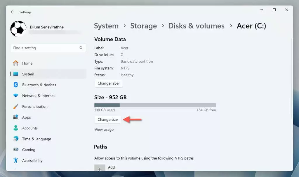 cách phân vùng hoặc phân bổ-ssd-in-windows-11-23-nén - Help Desk Geek Cách phân vùng ổ SSD trong Windows 11 hình 23