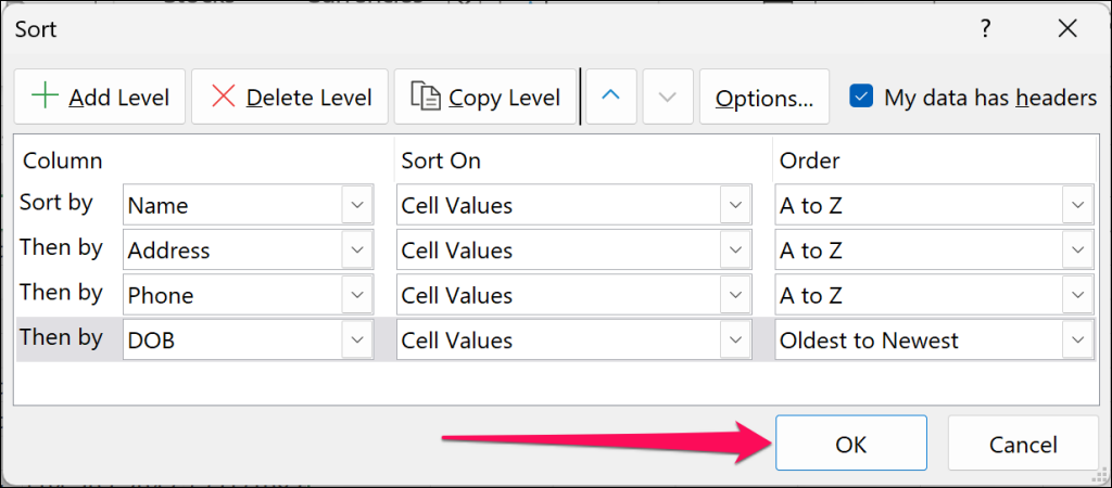 cách xóa-blank-lines-in-microsoft-excel-01 - Help Desk Geek Sắp xếp dữ liệu theo columns trong Microsoft Excel