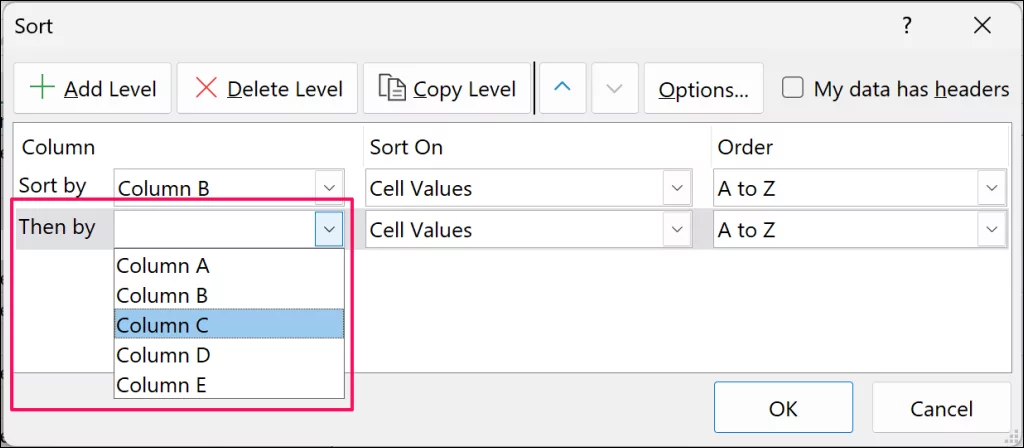 cách xóa-blank-lines-in-microsoft-excel - Help Desk Geek Sắp xếp dữ liệu theo columns trong Excel