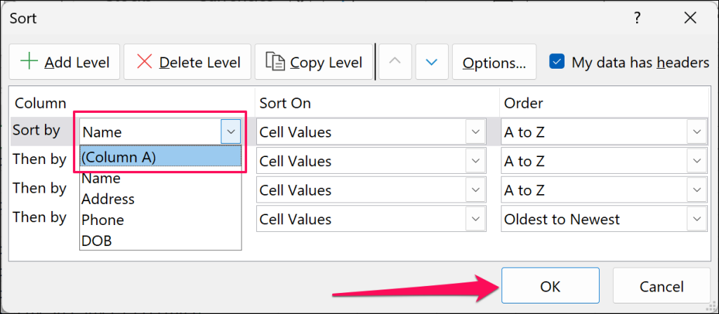 cách xóa-trống-hàng trong excel - Help Desk Geek Công cụ sắp xếp trong Microsoft Excel