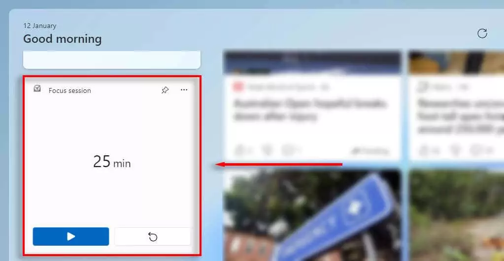 7-windows-11-widget-cho-năng suất-7-nén tốt nhất - Help Desk Geek Tiện ích Phiên tập trung