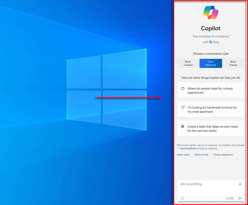 7-windows-11-widget-cho-năng suất-14-nén tốt nhất - Help Desk Geek Thanh bên Windows Copilot