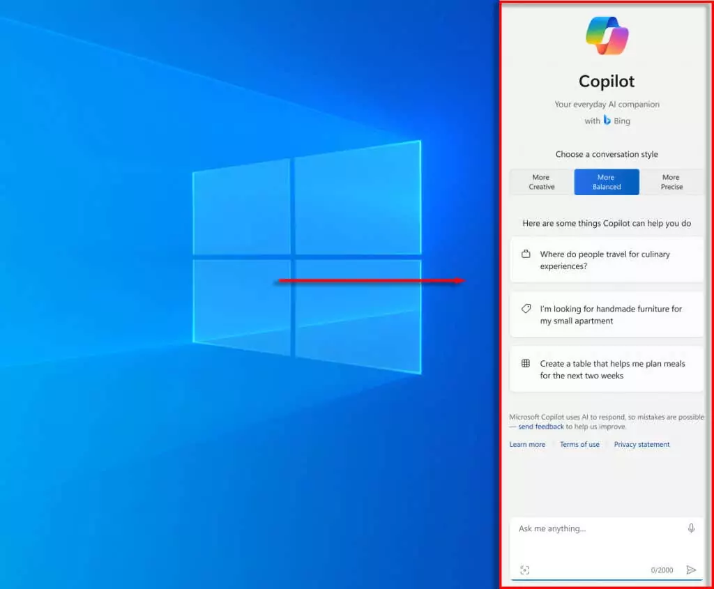 7-windows-11-widget-cho-năng suất-14-nén tốt nhất - Help Desk Geek Thanh bên Windows Copilot