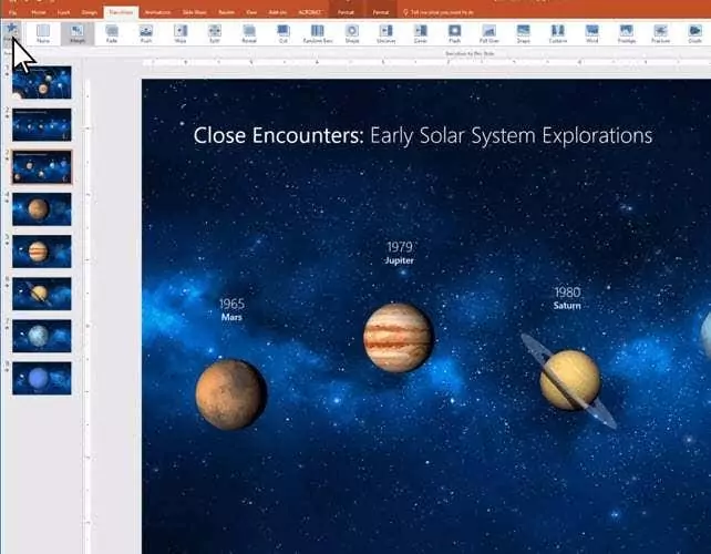 morph-powerpoint - Bộ phận trợ giúp Geek Những tính năng mới hay nhất trong Microsoft Office 2019 hình 4