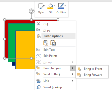 Cách xếp lớp các đối tượng trong hình ảnh bản trình bày PowerPoint 5
