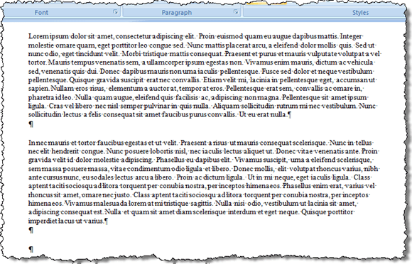 Sử dụng Spike để cắt và dán nhiều mục văn bản trong Word 2 Văn bản được dán từ Spike vào tài liệu mới