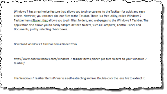Dán văn bản vào Word không cần định dạng 9 Đã dán văn bản mà không giữ nguyên định dạng
