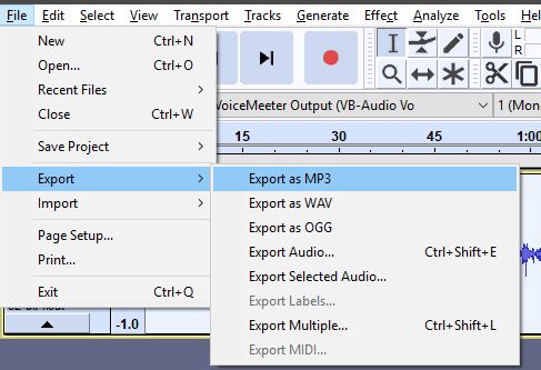export-mp3-audacity - Mẹo công nghệ trực tuyến Làm cho giọng nói của bạn trở nên chuyên nghiệp với những mẹo nhanh và táo bạo này ảnh 15