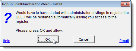Hộp thoại đặc quyền quản trị viên Hộp thoại đặc quyền quản trị viên