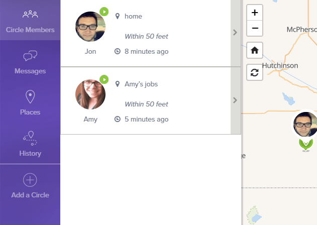 life360-map-computer - Mẹo công nghệ trực tuyến Hình ảnh Life360 2