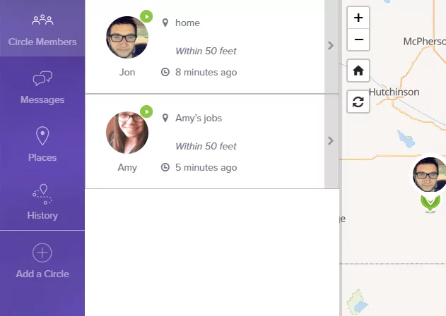 life360-map-computer - Mẹo công nghệ trực tuyến Hình ảnh Life360 2