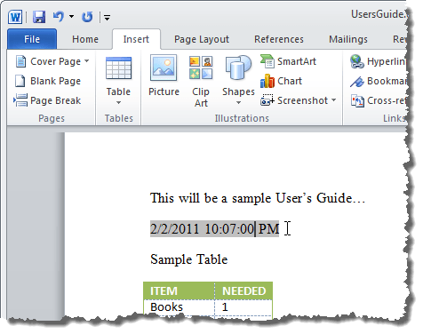 Trường được chèn vào tài liệu Trường được chèn vào tài liệu