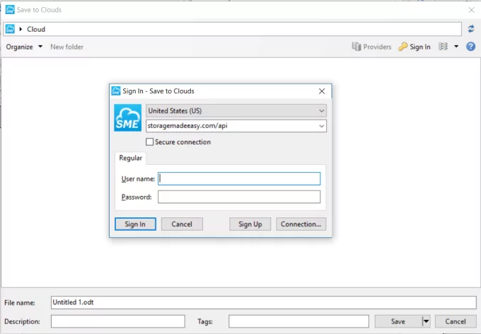 storagemadeeasy - Mẹo công nghệ trực tuyến Lưu trữ dễ dàng Hình ảnh Trình quản lý tệp OpenOffice MultiCloud