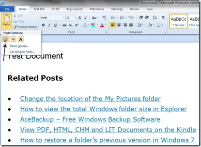 Giữ định dạng nguồn