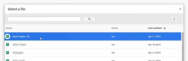 glide-apps-select-sheet - Mẹo công nghệ trực tuyến Tạo ứng dụng trong Glide Apps hình 3