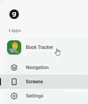 click-on-book-tracker-left-side - Mẹo kỹ thuật trực tuyến Đặt logo ứng dụng và hình ảnh thông tin