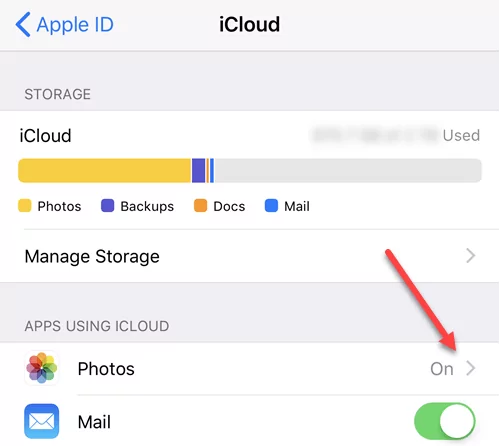 Phương pháp 2 – Hình ảnh Thư viện ảnh iCloud