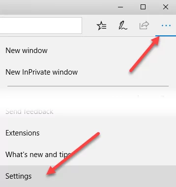 cài đặt cạnh - Mẹo công nghệ trực tuyến Bật Không theo dõi trong hình ảnh Microsoft Edge