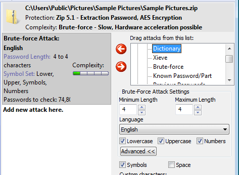 tấn công tùy chỉnh