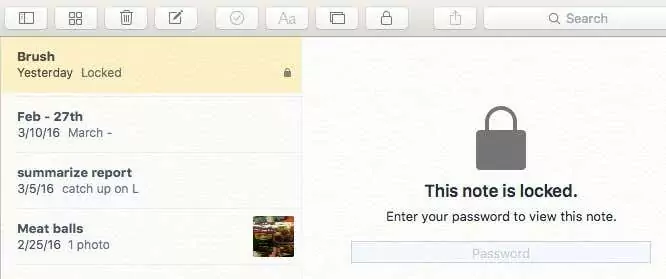 ứng dụng ghi chú os x